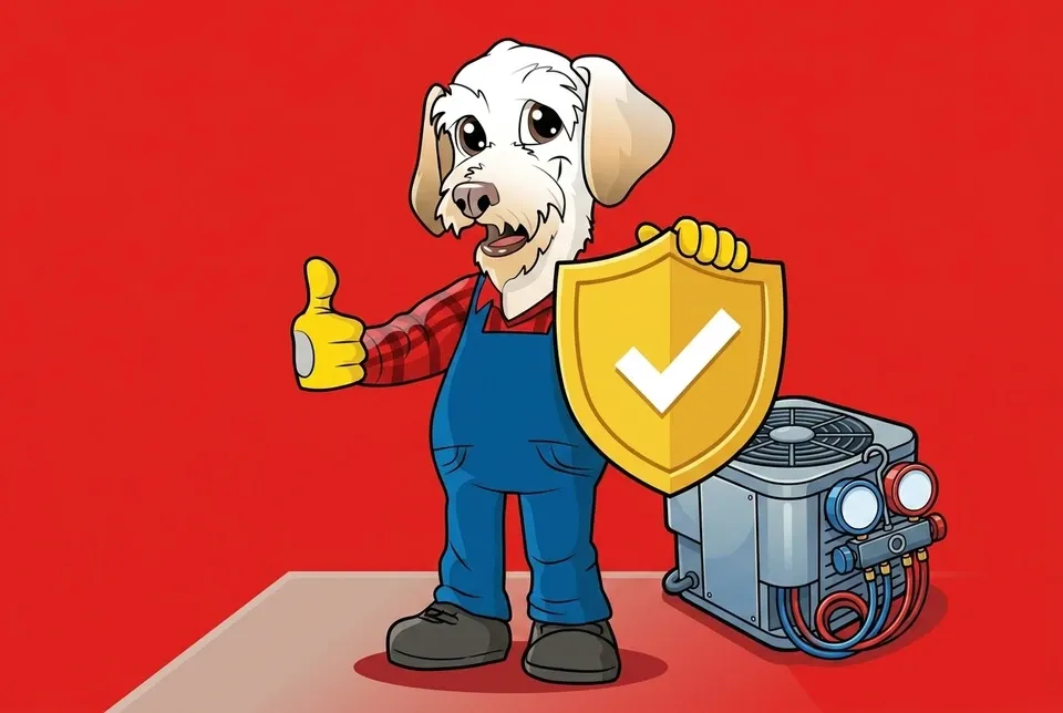 Sonny the Leonard Splaine mascot presenting a membership shield
