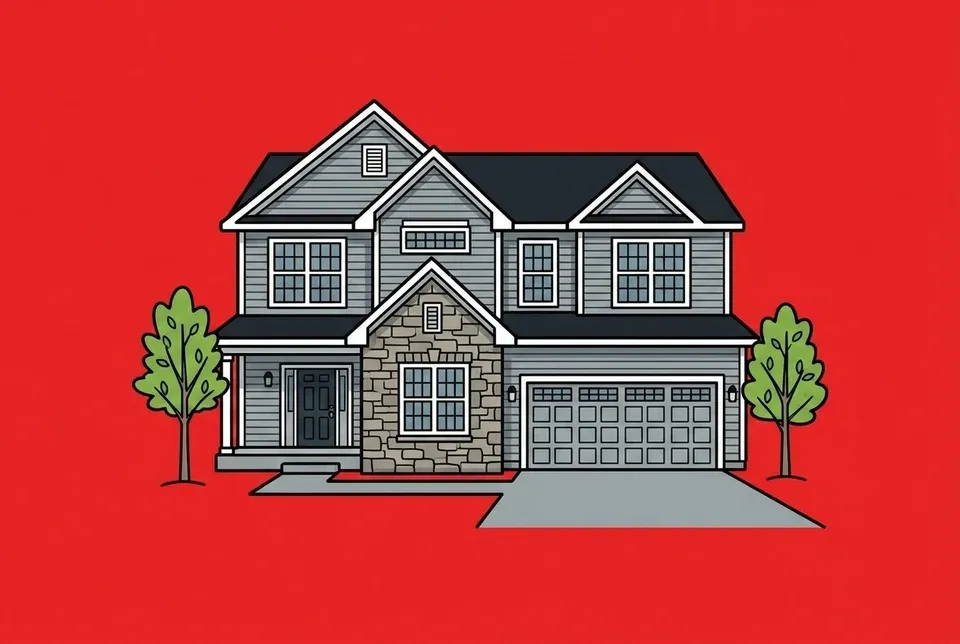 Cartoon illustration of Stafford, Virginia