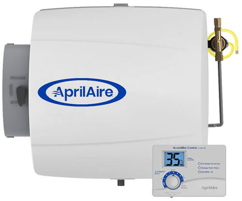 AprilAire 500 Whole-Home Humidifier and humidistat