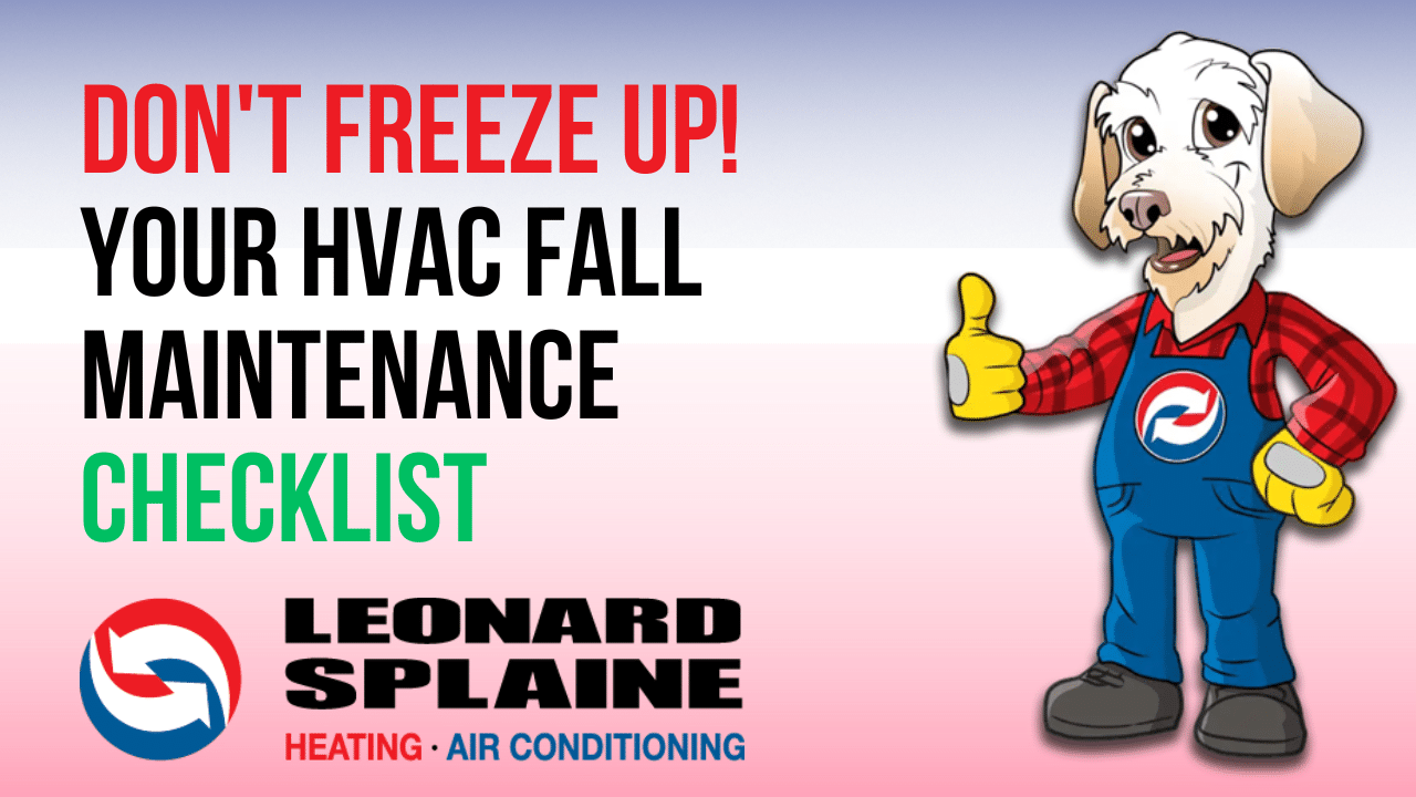 hvac fall maintenance checklist